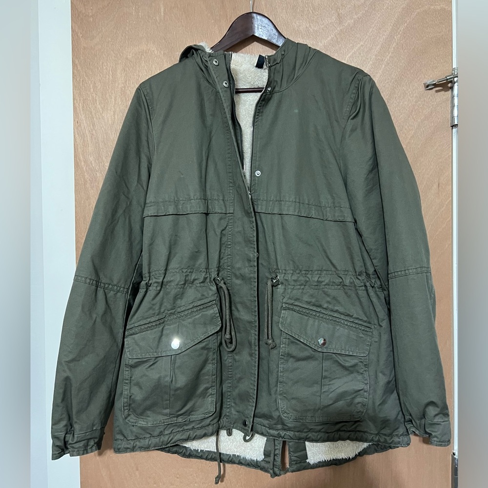 Divided Tactical Style with fleece lined Coat, Size 12